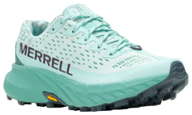 Merrell Agility Peak 5 Trail Running Shoes for Ladies - Frost Blue - 7M