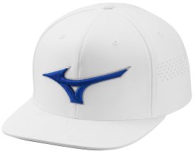 Mizuno Tour Flat Snapback Men's Golf Hat - White