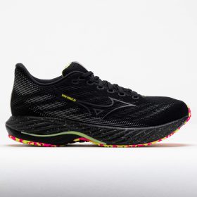 Mizuno Wave Rider 28 Men's Running Shoes Black/Pink Tetra