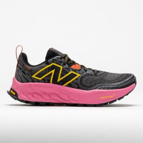 New Balance Fresh Foam X Hierro v8 Women's Trail Running Shoes Black/Real Pink/Lemon