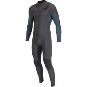 O'Neill Hyperfreak Fire 3/2mm+ Chest Zip Full Wetsuit - Men's Mniteoil/Cadet Blue, S