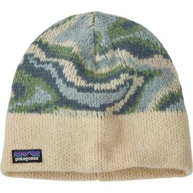 Patagonia Fun Hog Beanie Swirling Earth: Thermal Blue, One Size