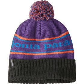 Patagonia Powder Town Beanie Park Stripe: Purple, One Size