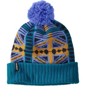 Patagonia Powder Town Beanie Snow Beam: Pale Periwinkle, One Size