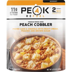 Peak Refuel Peach Cobbler