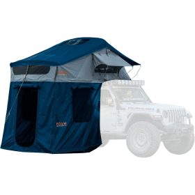 ROAM Adventure Co Vagabond XL Rooftop Tent + Annex: 4-Person Slate Gray/Navy Blue, One Size