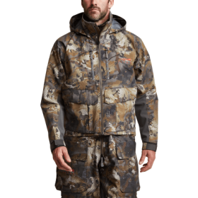 SITKA GORE OPTIFADE Concealment Waterfowl Timber Delta Pro Wading Jacket for Men - 2XL