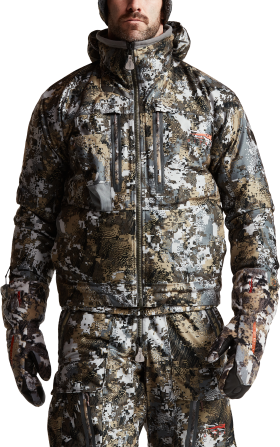 SITKA Gore Optifade Concealment Elevated II Incinerator Aerolite Jacket for Men - L