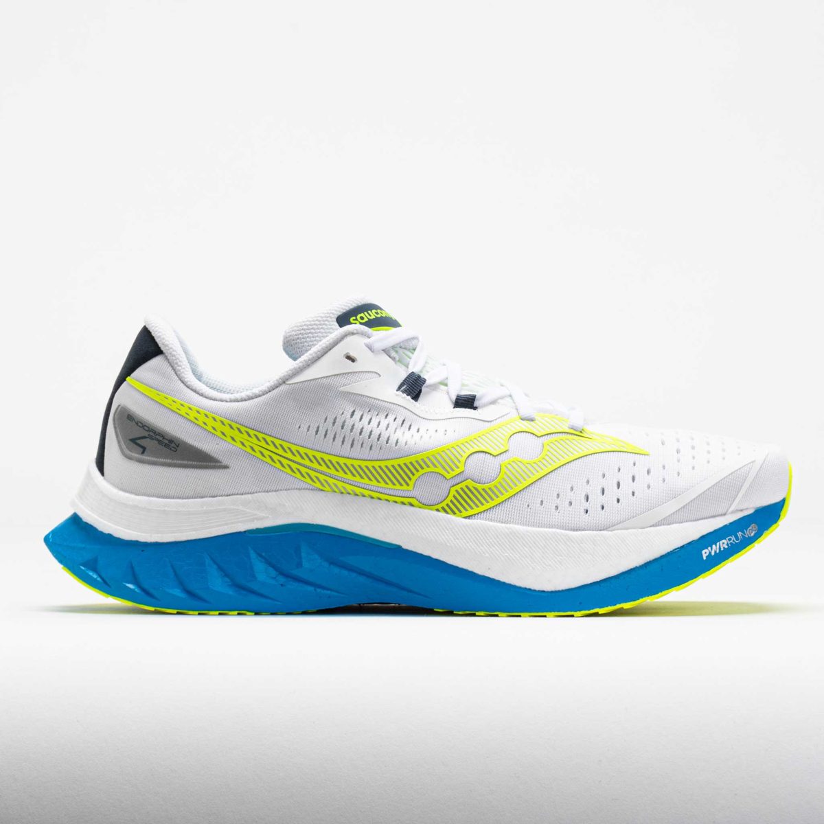 Saucony Endorphin Speed 4 Men's Running Shoes White/ViZiBlue