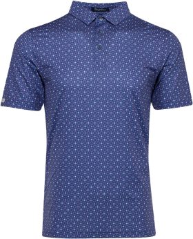 Straight Down Moneymaker Men's Golf Polo - Blue, Size: Small