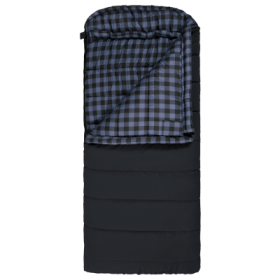 TETON Sports Bridger -20°F Canvas Sleeping Bag - Charcoal/Blue