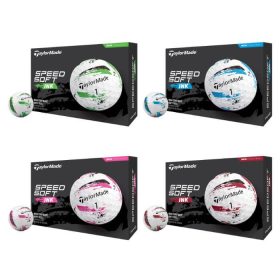 TaylorMade Speed Soft Ink Golf Balls