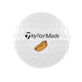 TaylorMade TP5x MySymbol Golf Balls 2024 - Hot Dog