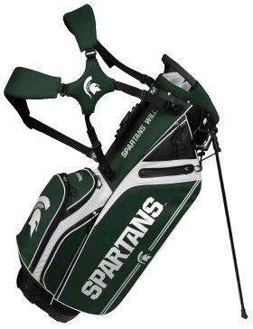 Team Effort Michigan State Spartans Caddie Carry Hybrid Golf Stand Bag