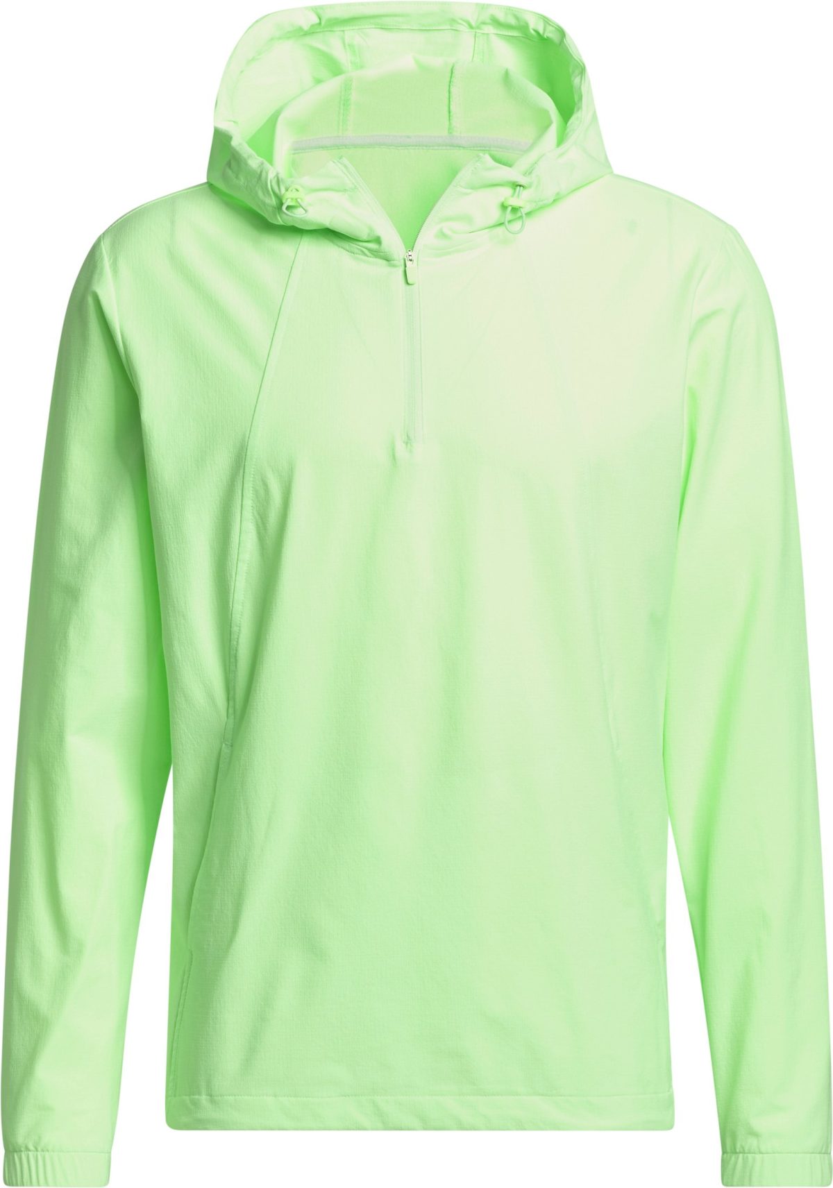 adidas Ultimate365 Anorak Men's Golf Hoodie - Green, Size: Medium