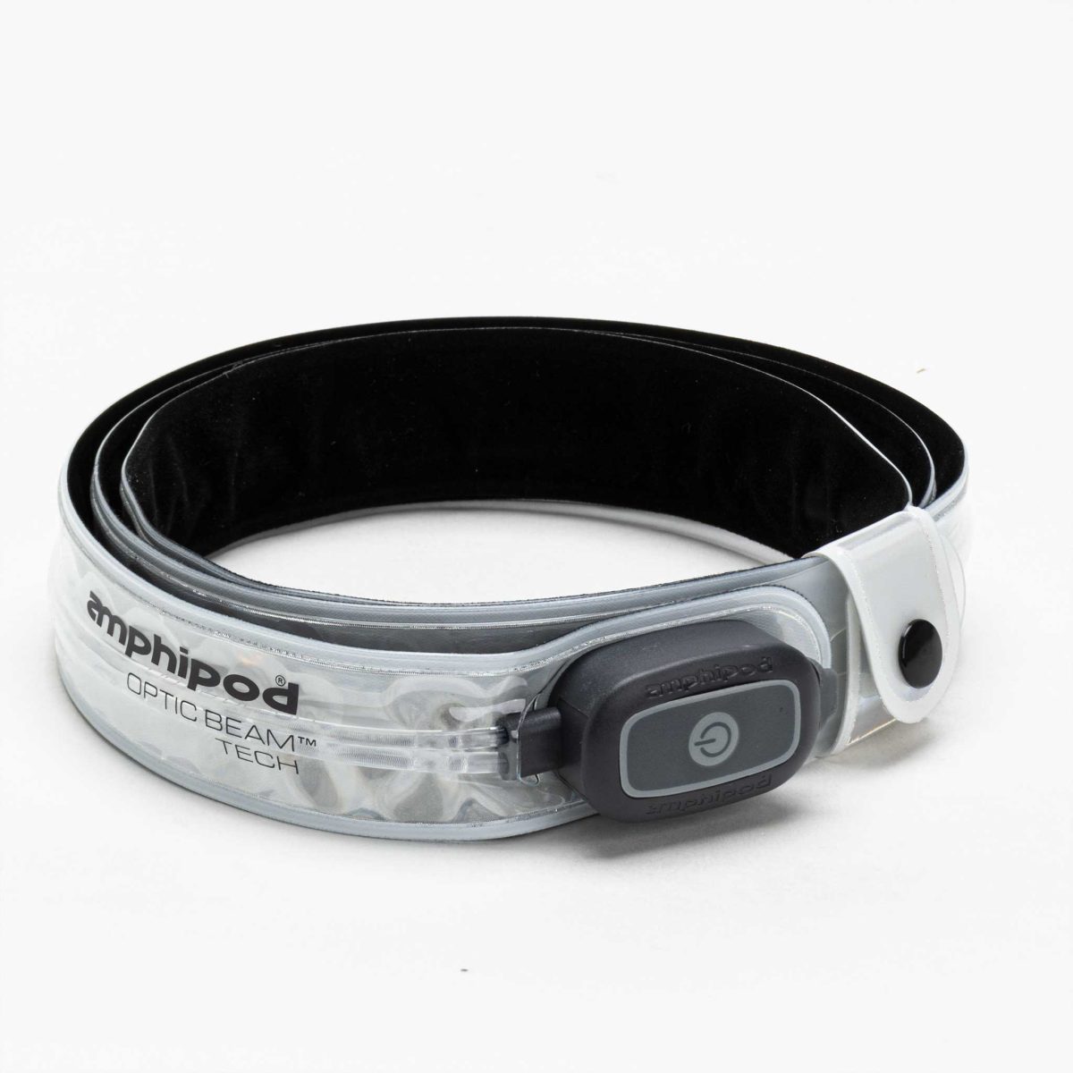 Amphipod Optic Beam 360 Belt Reflective, Night Safety Neon White