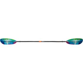 Aqua Bound Tango Fiberglass 2-Piece Posi-Lok Paddle - Straight Shaft Northern Lights, 250cm