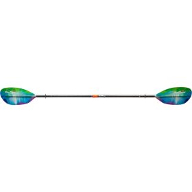 Aqua Bound Whiskey Fiberglass 4-Piece Posi-Lok Paddle - Straight Shaft Northern Lights, 230cm