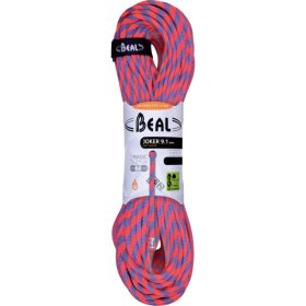 Beal Joker Unicore Dry Cover Climbing Rope - 9.1mm Purple, 60m