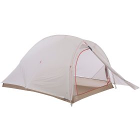 Big Agnes Fly Creek HV UL Solution Dye Tent: 2-Person 3-Season Gray/Greige, One Size