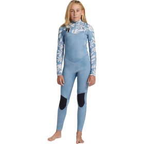 Billabong 302 Salty Dayz Natural CZ Wetsuit - Girls' Blue Shadow, 10