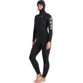 Billabong 504 Synergy Natural CZ Hooded Wetsuit - Women's Night Fall, L