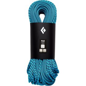 Black Diamond 9.6mm Dry Bi-Pattern Rope Blue, 60m