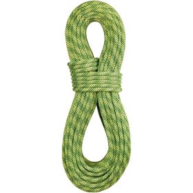 BlueWater Lightning Pro Double Dry 9.7mm Climbing Rope Flourescent Sprout, 60m