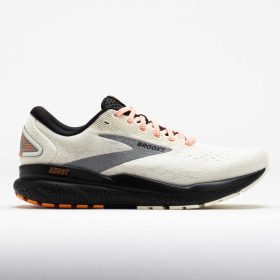 Brooks Ghost 16 Men's Running Shoes Ecru/Orange/Black