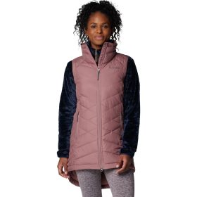 Columbia Heavenly II Long Vest - Women's Fig, M