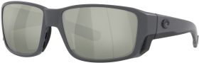 Costa Del Mar Tuna Alley Sunglasses, Men's, Gray/Gray Silver Mirror