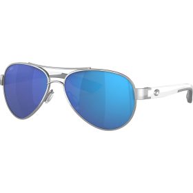 Costa Loreto 580G Polarized Sunglasses Palladium Blue Mir 580g, One Size