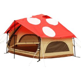 DOD Outdoors Kinoko Mushroom Tent Red, One Size