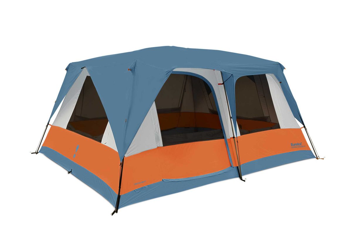 Eureka! Copper Canyon LX 12 Person Tent, Bluheaven/Jaffao/Dawnblu