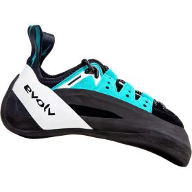 Evolv Geshido Lace Climbing Shoe Black/Teal/White, 11.5