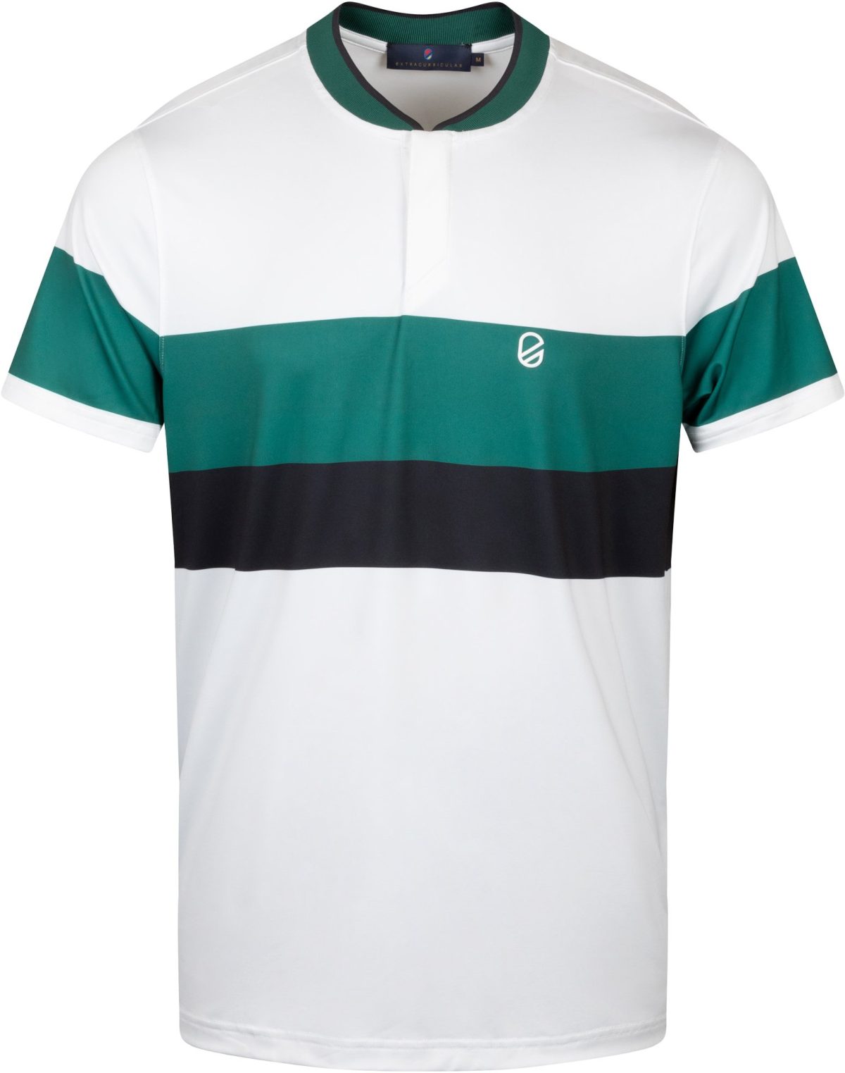 Extracurricular Champ Men's Golf Polo - White, Size: Medium