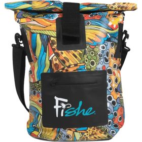 Fishe Dry Bag 22L Roll Tote Bag Unbound Brown, One Size