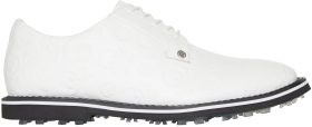 G/FORE Debossed Skull & Ts Gallivanter Golf Shoes - Snow/Onyx - 9.5 - MEDIUM