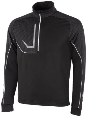 Galvin Green Daxton Men's Golf Pullover - Black, Size: XXXL