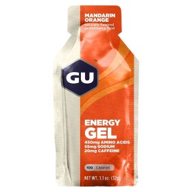 Gu Sports | Energy Gel - 24 Ct. Box Mandarin | Orange | 20Mg Caffeine