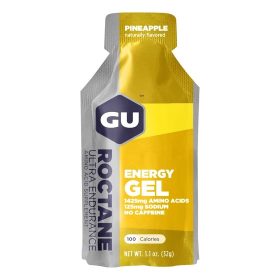 Gu Sports | Roctane Ultra Endurance Gel - 24 Pack Pineapple, 24 Ct. Box