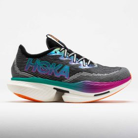 HOKA Cielo X1 Unisex Black/Electric Aqua Running Shoes