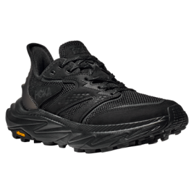 Hoka Anacapa 2 Freedom Hiking Shoes for Men - Black/Black - 10.5