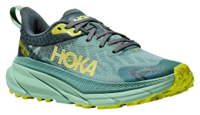 Hoka Challenger 7 GTX Waterproof Trail Running Shoes for Ladies - Trellis/Balsam Green - 9.5M