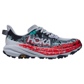 Hoka Speedgoat 6 Trail Running Shoes for Ladies - Gull/Stormy Skies - 11M