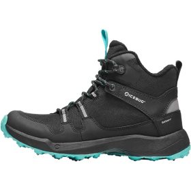 Icebug Stride BUGrip Hiking Boot - Women's Black/JadeMist, 10