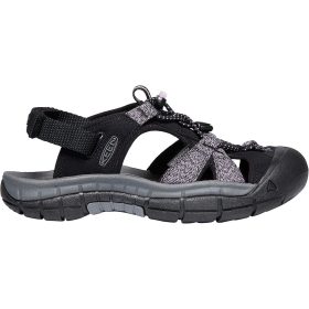 KEEN Ravine H2 Sandal - Women's Black/Dawn Pink, 10.0