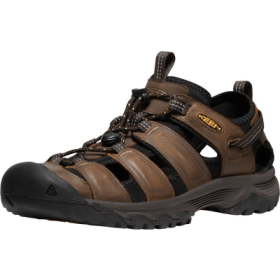 KEEN Targhee III Sandals for Men - Bison/Mulch - 12M