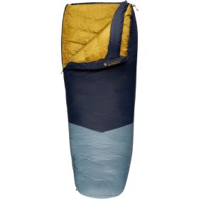 Kelty Supernova 20 Sleeping Bag: 20F Down Pageant Blue/Windward Blue/Olive Oil, Reg/Right Zip