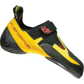 La Sportiva Skwama Climbing Shoe Black/Yellow, 45.0